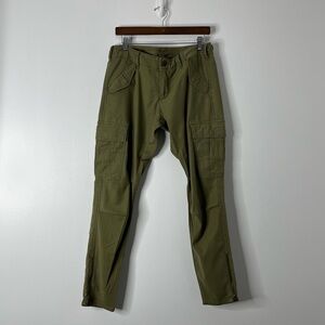 DENIM & SUPPLY Ralph Lauren women’s cargo ankle zip pants Sz 30